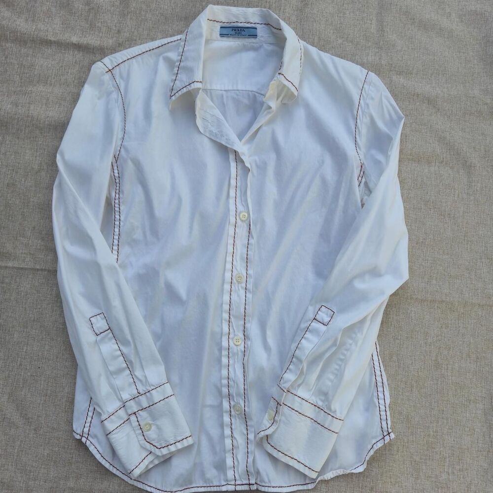 Prada Women's White Shirt